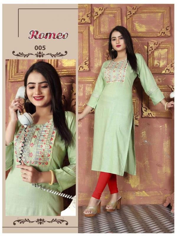 Aagya Romeo Rayon Designer Exclusive Kurti Collection